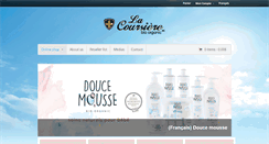 Desktop Screenshot of lacoursierebio-organic.com
